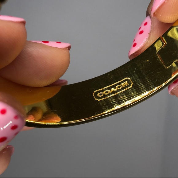 ✨SOLD✨ COACH Multicolour Stone Bangle - Picture 5 of 7